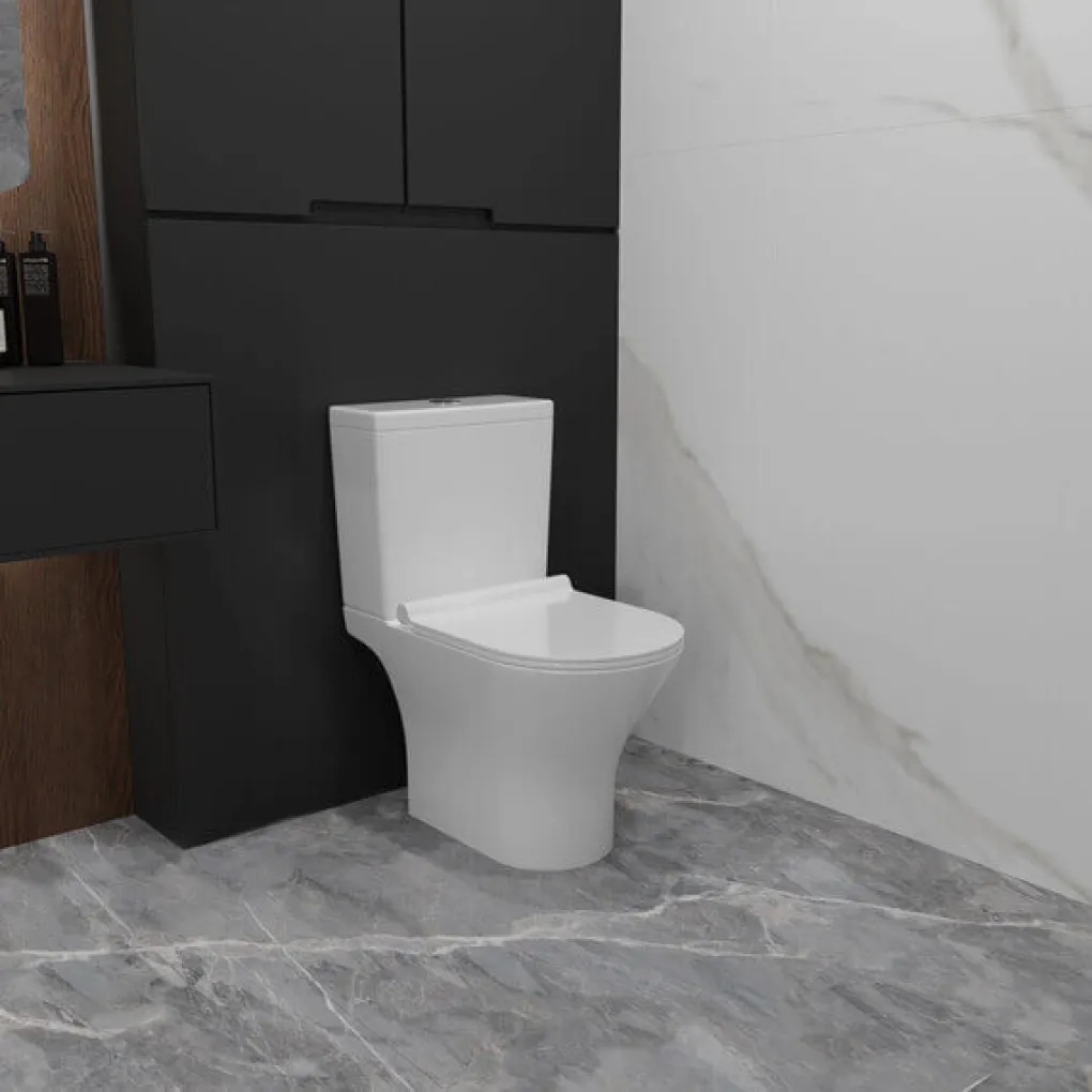 Безободочный унитаз-компакт Koller Pool Edge New Soft-close + бачок (1856550199)- Фото 2
